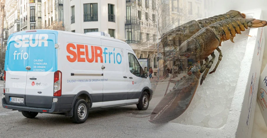 Enviar marisco fresco con embalaje isotérmico y transporte refrigerado